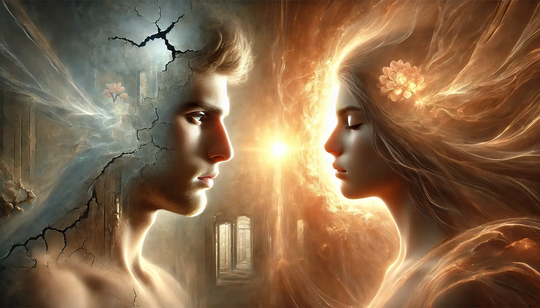 Growth and transformation for twin flame Growth and transformation for twin flame